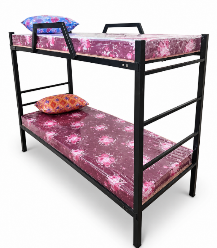 metal bunk bed double decker bed - Image 1