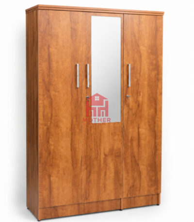 wooden 3 door wardrobe