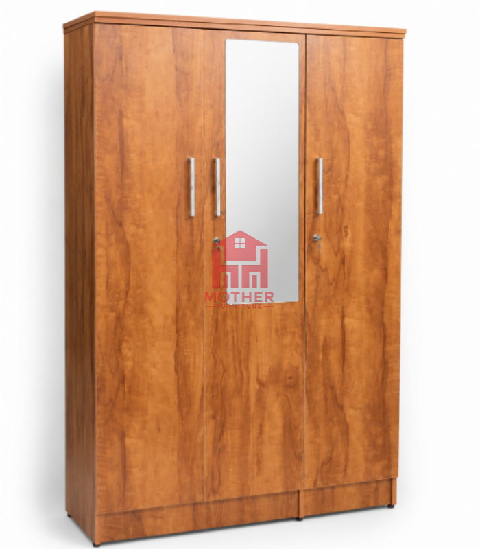 wooden 3 door wardrobe